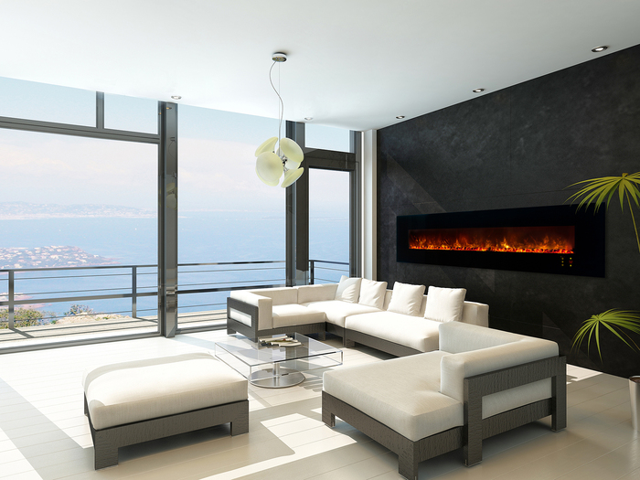 Modern Flame Fireplace